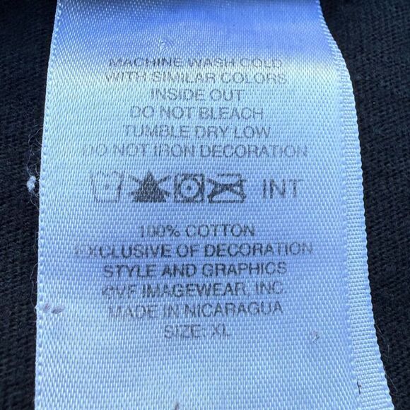 Vintage 2009 Harley Davidson Skagit Tee Black Size XL - Picture 7 of 10